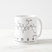 Mok van lijndikte peptide (Voorkant rechts)