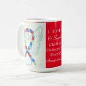 Mok van lint door kinderdisintegratiestoornis (CDD (Voorkant links)