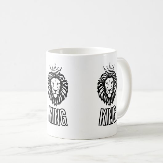 Mok van lionkoffie (Voorkant rechts)