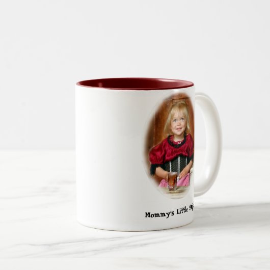 Mok van Little Angel Coffee van mama (Voorkant rechts)