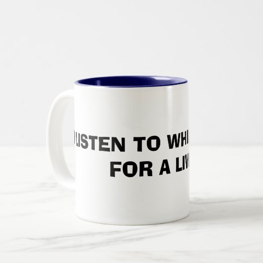 Mok van loterij (Voorkant links)