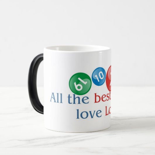 Mok van loto morphing (Voorkant links)