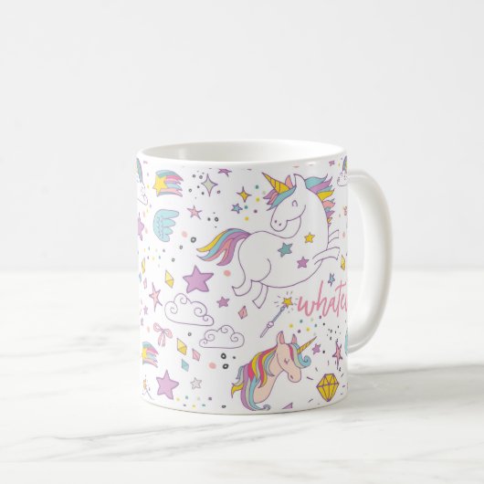 Mok van Magical Unicorn Coffee (Voorkant rechts)