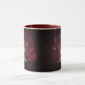 Mok van magische Butterflies met maroon (Midden)