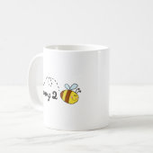 Mok van mammie 2-bijenkoffie (Voorkant links)