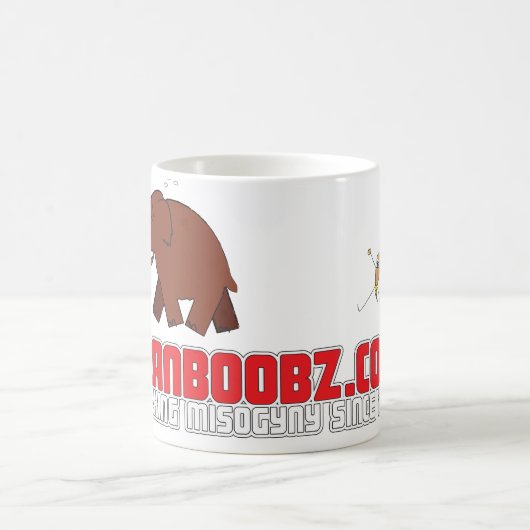 Mok van Mammoth Cartoon (Center)