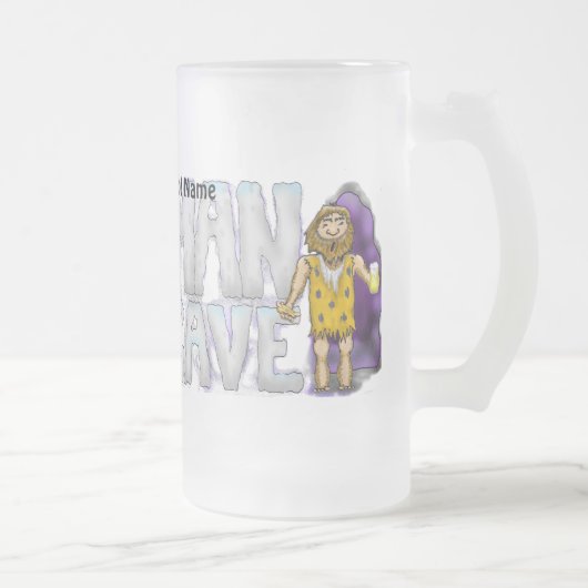 Mok van man Cave Frosty () (Rechts)