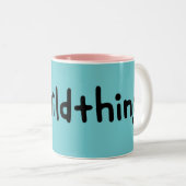 mok van manie. (Voorkant rechts)