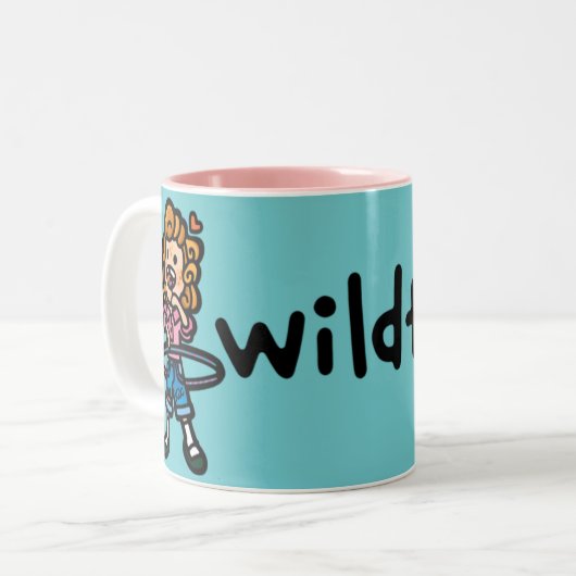 mok van manie. (Voorkant links)