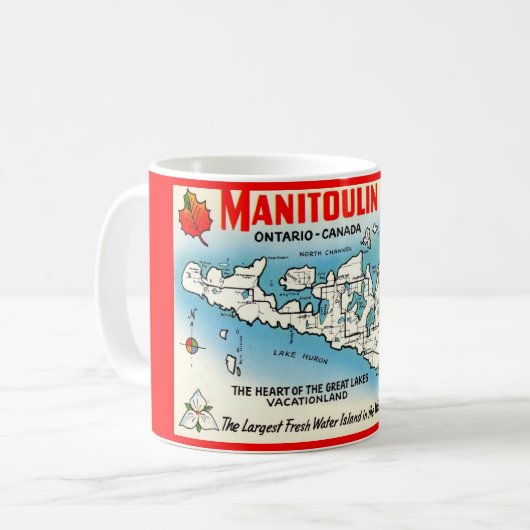 Mok van Manitoulin Island Ontario (Voorkant links)