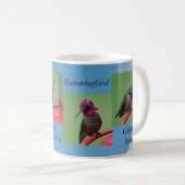 Mok van mannelijke Ann'a Hummingbird (Voorkant rechts)