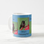 Mok van mannelijke Ann'a Hummingbird (Voorkant links)