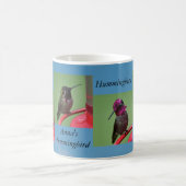 Mok van mannelijke Ann'a Hummingbird (Center)