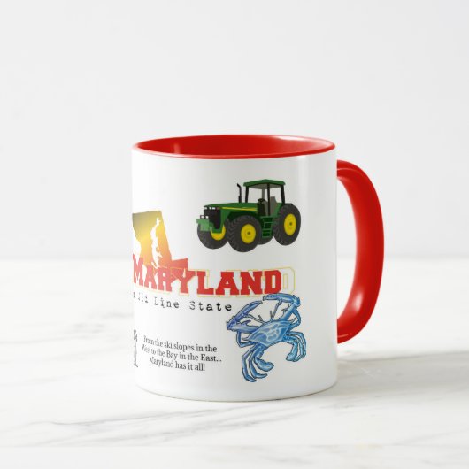 Mok van Maryland (Voorkant rechts)