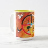 Mok van medicijn wiel (Voorkant links)