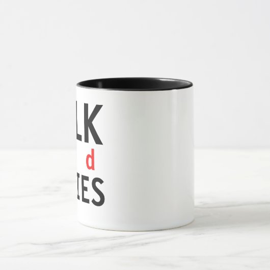 Mok van melk en koekjes (Midden)