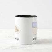 Mok van melk en koekjes (Midden)