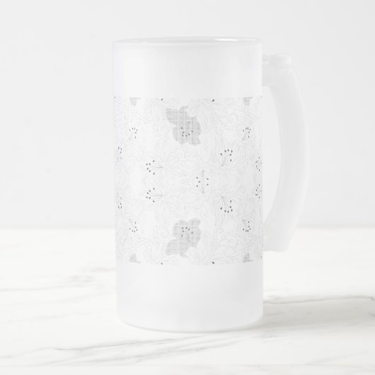 Mok van melkglas | Koffie, thee en bier (Voorkant rechts)