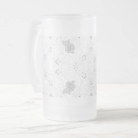 Mok van melkglas | Koffie, thee en bier (Voorkant links)