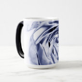 Mok van metalen Roos Silver Coffee (Voorkant links)