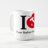 Mok van mijn Italiaanse stad (Voorkant links)