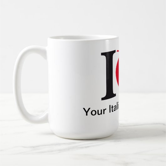 Mok van mijn Italiaanse stad (Links)