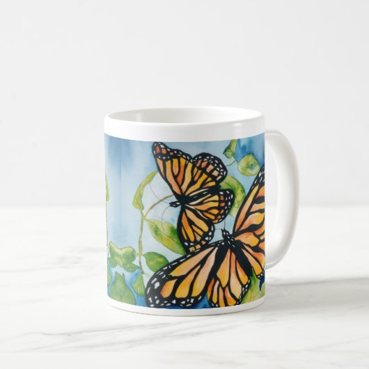 mok van monarch butterflies (Voorkant rechts)