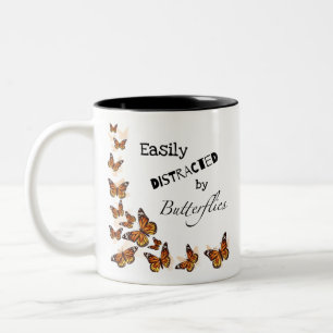 Mok van Monarch Butterfly-koffie