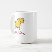 Mok van Moona Lisa-koe (Voorkant links)