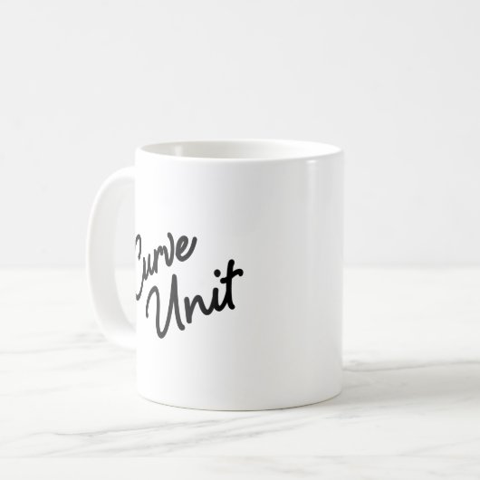 Mok van munteenheid krommen (Voorkant links)