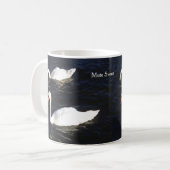 Mok van Mute Swan-koffie (Voorkant links)