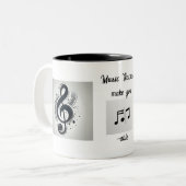 Mok van muziekleraren (Voorkant links)