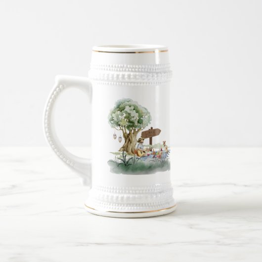 Mok van muziekliefhebber (Links)