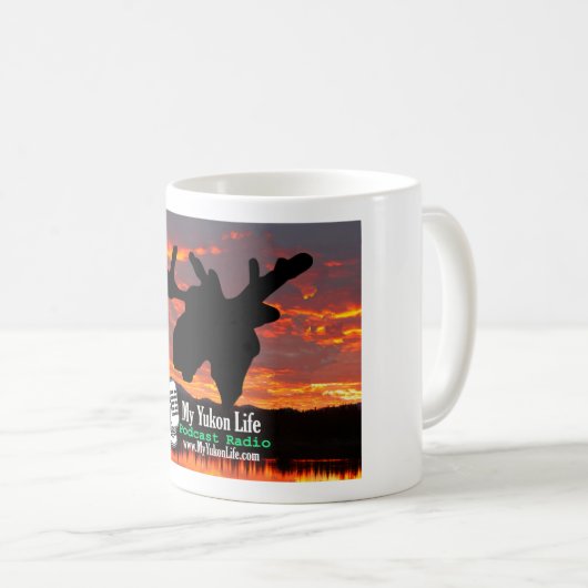 Mok van My Yukon Life Podcast Radio (Voorkant rechts)