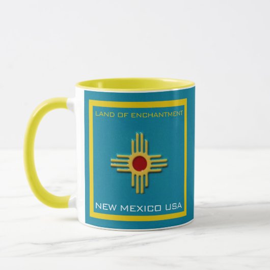 Mok van New Mexico Land of Enchantment Coffee (Links)