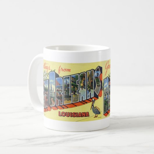 Mok van New Orleans LA Coffee (Voorkant links)