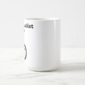 Mok van niet-dubbele humor gedurende één cyclus (Center)