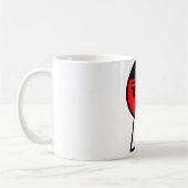 Mok van niet-ingedrukt gezicht (Links)