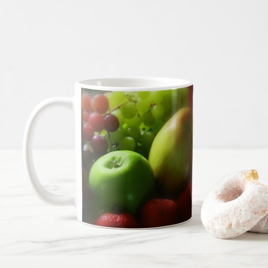 Mok van nog niet-levende vruchten (Met donut)