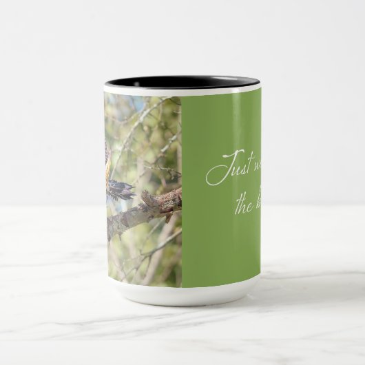 Mok van Northern Flicker Birdwatch (Midden)