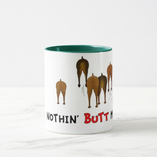 Mok van Nothin' Butt MinPins (Midden)