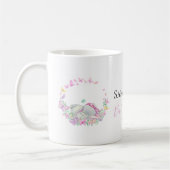 mok van olifant roze vlinders Koffie (Links)