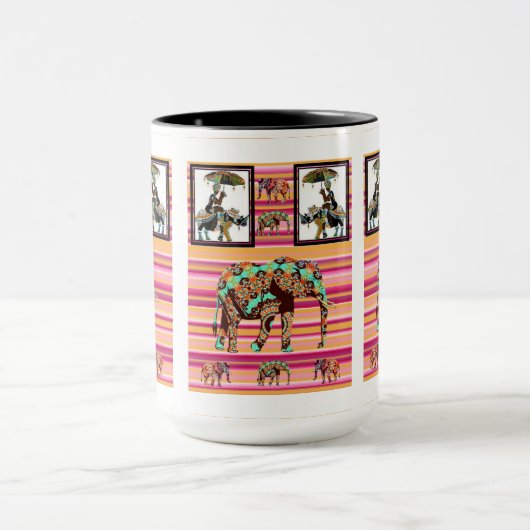 Mok van olifanten (Midden)