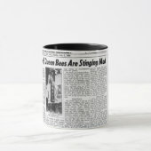 Mok van ongeregeldheden in de muur (Midden)