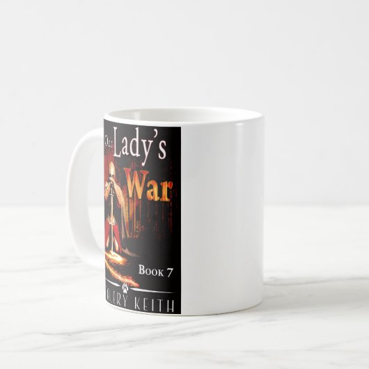 Mok van onze Lady's War Coffee (Voorkant links)