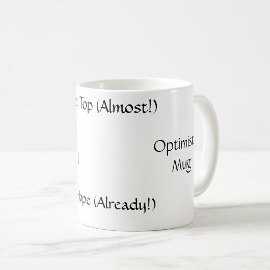 Mok van Optimist (Voorkant rechts)