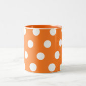 Mok van Oranje en witte pokstip (Center)