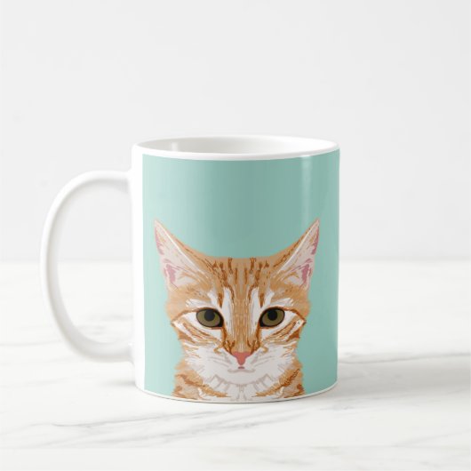 Mok van Oranje tablet - Cute Cat Lady Gift (Links)