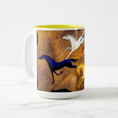 Mok van paarden (Voorkant links)