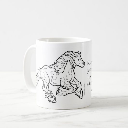 Mok van paarden (Voorkant links)